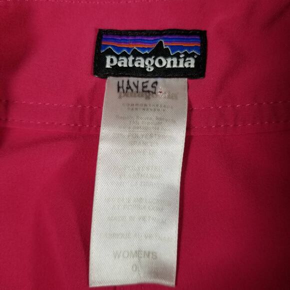 Patagonia Pink Running Activewear Shorts Womens 0 - Picture 3 of 3